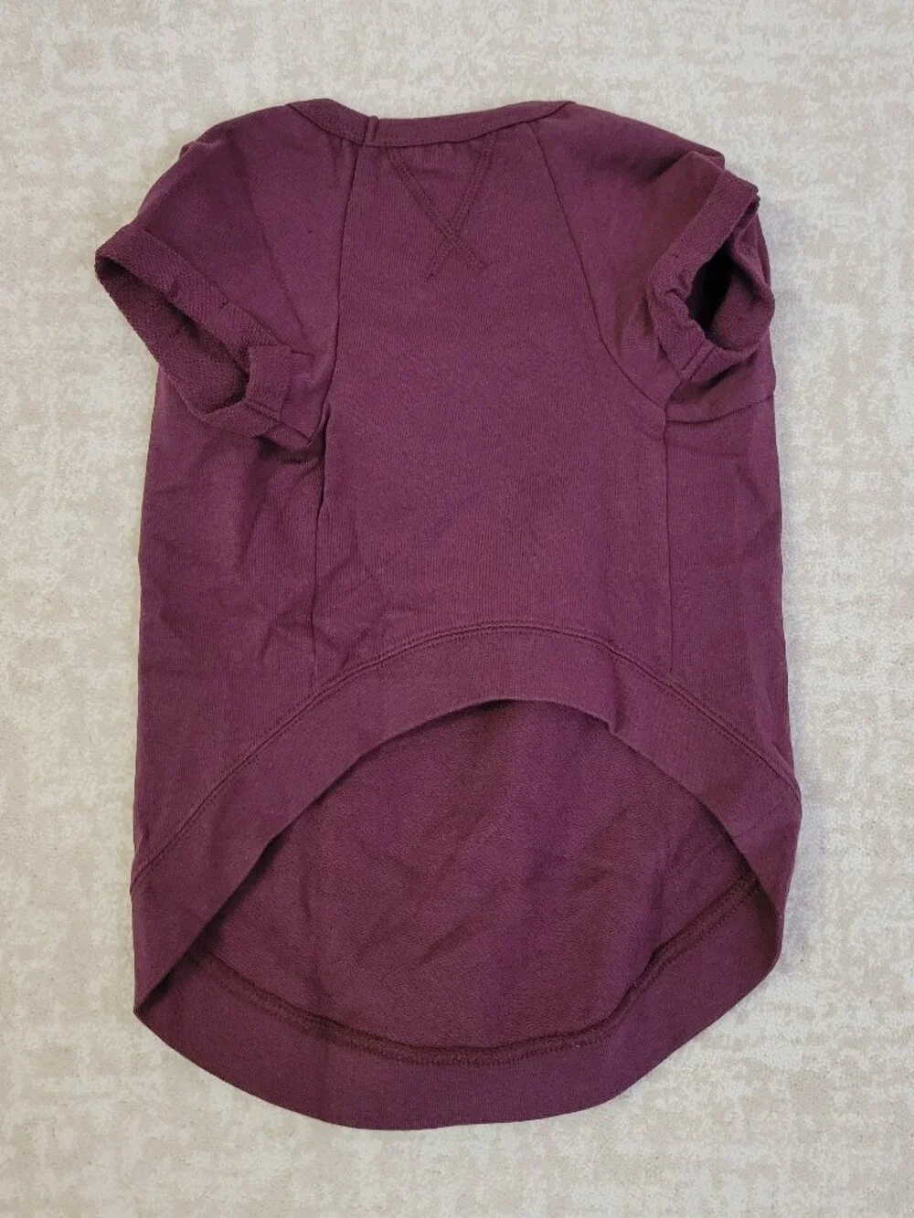 Grayson Pup The Label Stay Cozy Dog Sweater Large Maroon White Brand New